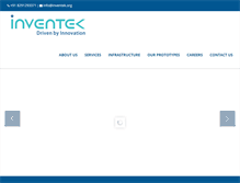 Tablet Screenshot of inventek.org